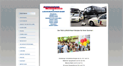 Desktop Screenshot of lukas-bustouristik.de